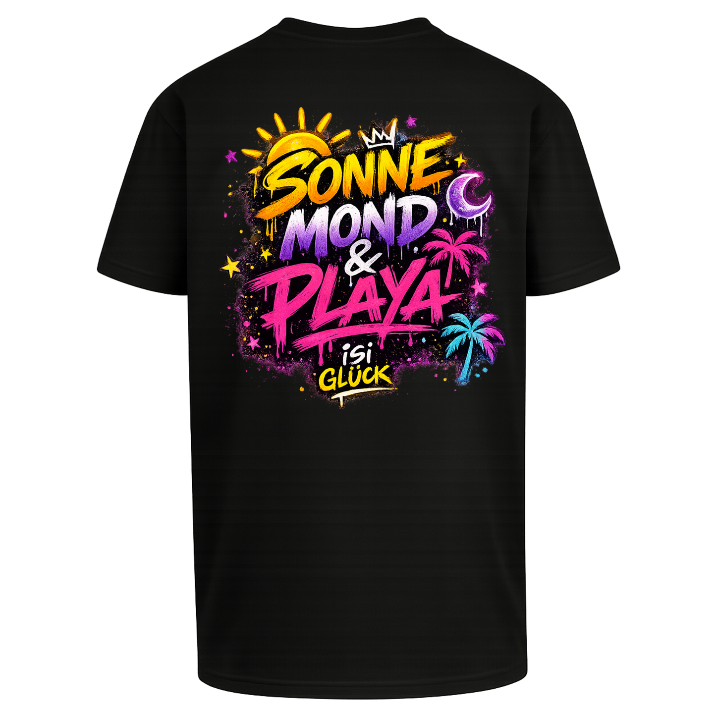 "Sonne, Mond & Playa!  - Oversized T-Shirt
